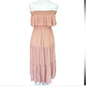 American Eagle ruffle midi dress XL